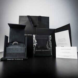 Sz.8 David Yurman Ring Crossover Collection w/Diamonds MAKE AN OFFER!